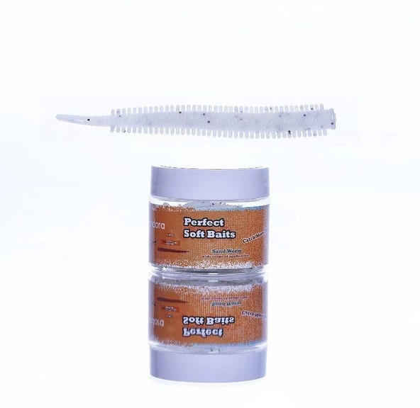 Pandora Perfect Soft Baits Sand Worm 7cm (Kavanozlu Ambalaj) - 6