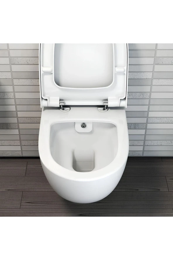 Vitra Sento Rim-Ex Asma Klozet 7748B003-0559, Sentro Soft Klozet Kapağı 86-003-009 - 2