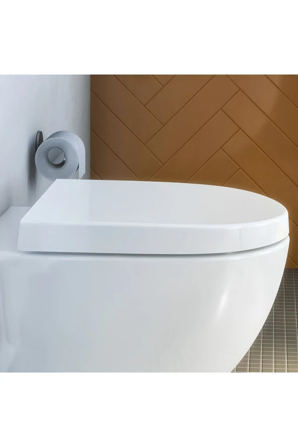 Vitra Sento Rim-Ex Asma Klozet 7748B003-0559, Sentro Soft Klozet Kapağı 86-003-009 - 3