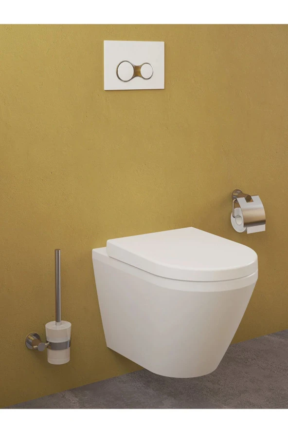 Vitra Integra Asma Klozet 7060L003-0090, Vitra Universal 2 Soft Klozet Kapağı 121-003-909 - 2