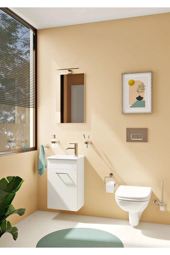 Vitra S20 Asma Klozet 5505L003-0868, Vitra S20 Soft Yavaş Kapanır Kapak 147-003-909