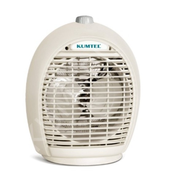 Kumtel LX-6331 (2ın1) 2000W - Sıcak & Soğuk Hava Akışıyla Ikili Kullanım: Vantilatör Fan & Isıtıcı Bej - 5