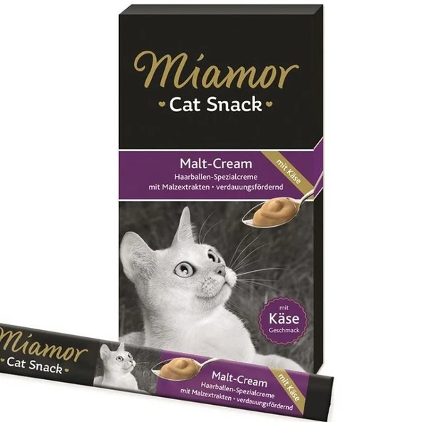 Miamor Cream Malt ve Peynirli Kedi Ödülü 6x15 Gr ürün görseli 1