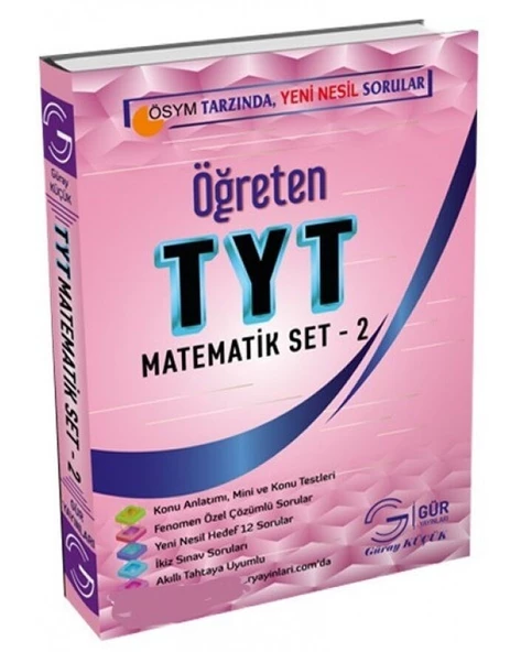 Gür Yayınları TYT Matematik Öğreten Set 2