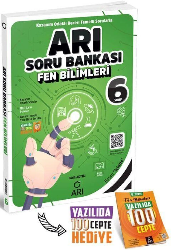 6. Sınıf Fen Bilimleri Soru Bankası Arı Yayıncılık