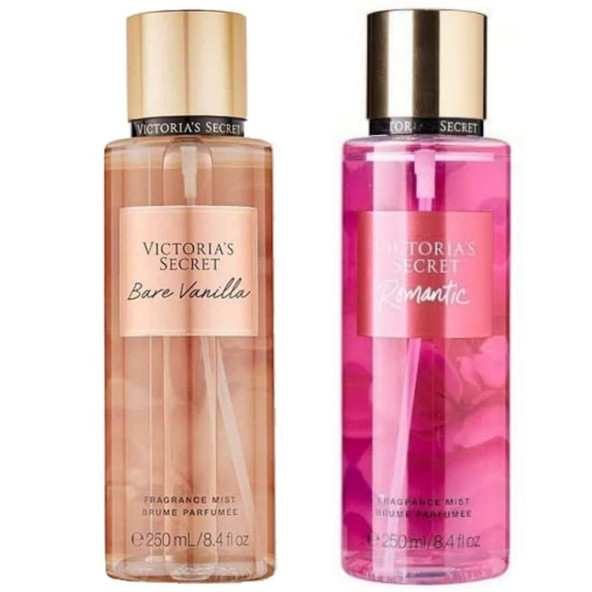 Victoria's Secret Bare Vanilla-Romantic Vücut Spreyi İkili Set