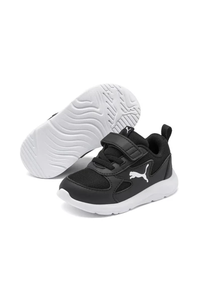Puma Fun Racer AC INF 192972 01 Çocuk Spor Ayakkabı Siyah-Beyaz 22-27