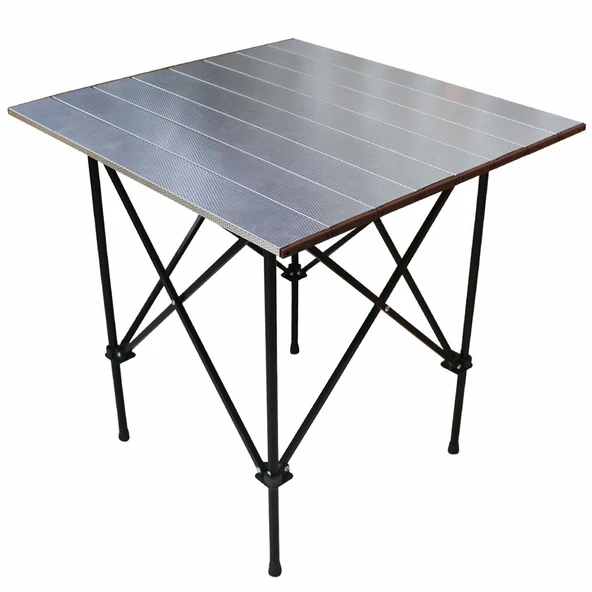 Hunter Kamp Katlanır Kamp Masası Metalik 4595 - 3