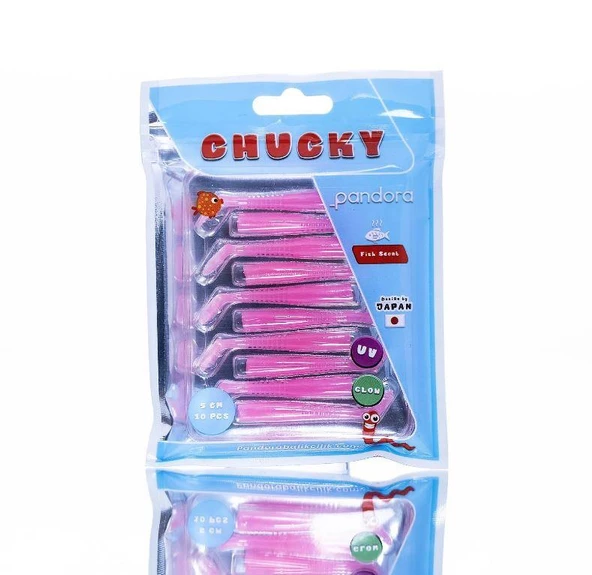 Pandora Chucky 5cm 10 Parça Lrf Silikon Sahte Yem - 6