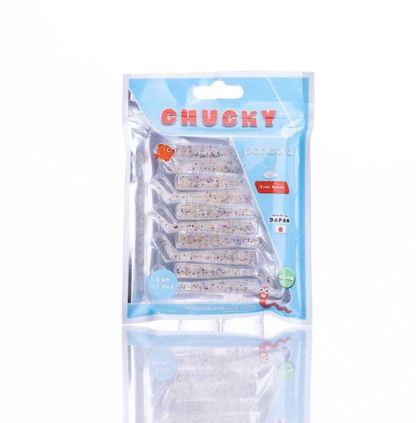 Pandora Chucky 5cm 10 Parça Lrf Silikon Sahte Yem - 3