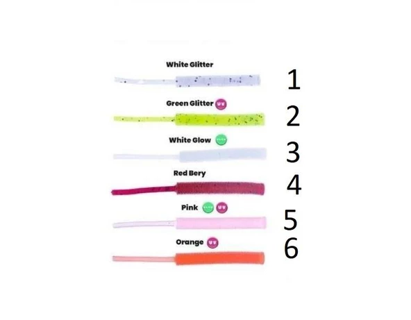 Pandora Herby Worm 5cm 10 Parça Lrf Silikon Yem