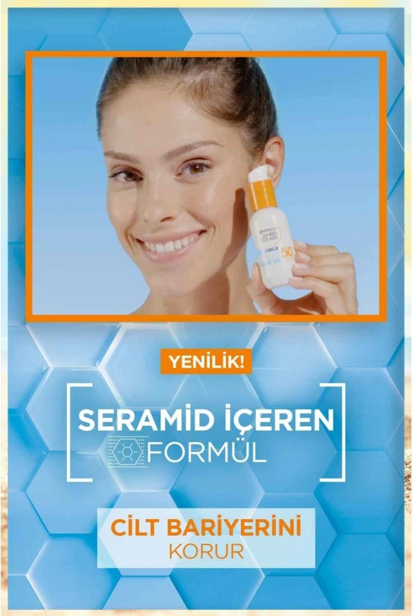 Garnier Ambre Solaire Invisible Serum Super UV Günlük Güneş Koruyucu Serum - 3