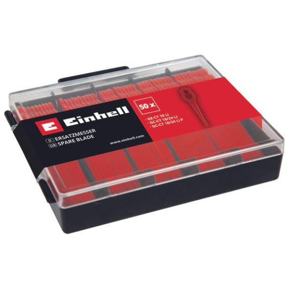 Einhell Yedek Bıçak Çim Biçme Plastik Yedek Bıçak Bosch Uyumlu 50 Adet - 2