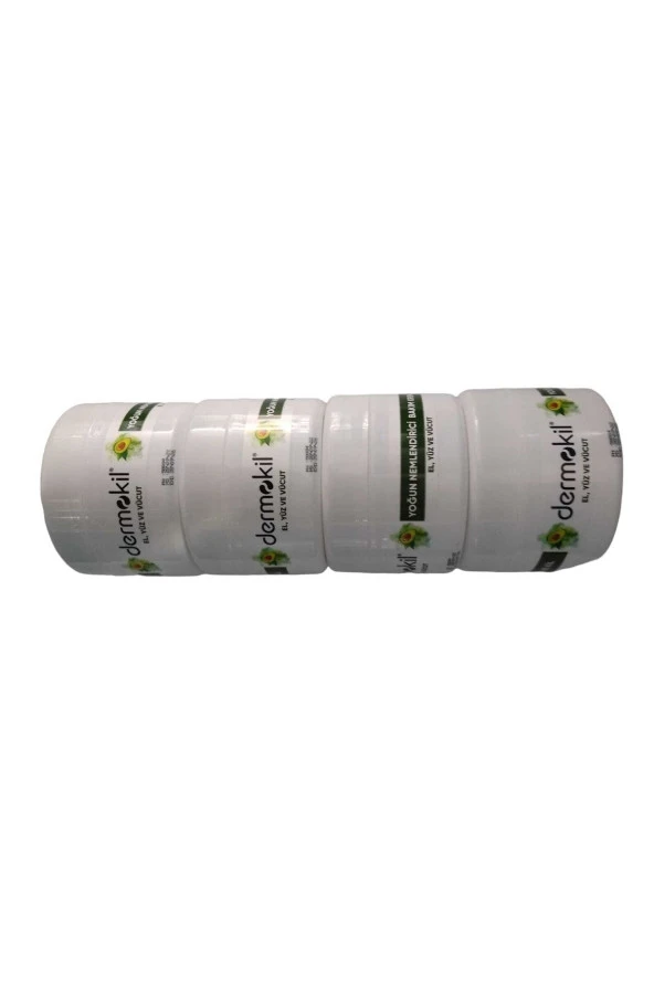 Dermokil %100 Doğal Avokado Ve Kil El Yüz Ve Vucut Kremi 4 Adet (300*4=1200 Ml) - 3