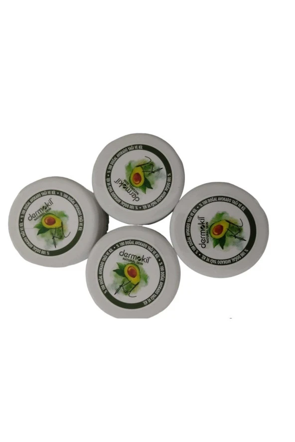 Dermokil %100 Doğal Avokado Ve Kil El Yüz Ve Vucut Kremi 4 Adet (300*4=1200 Ml) - 4