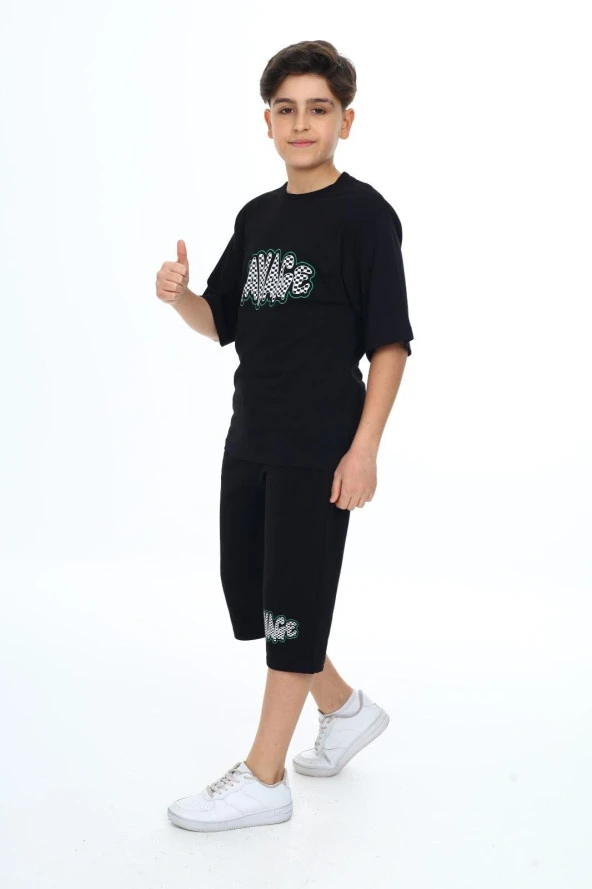 Erkek Çocuk Kaprili Alt-Üst Takım Lx7111 - 2