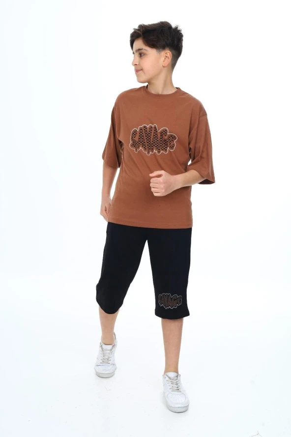 Erkek Çocuk Kaprili Alt-Üst Takım Lx7111 - 4