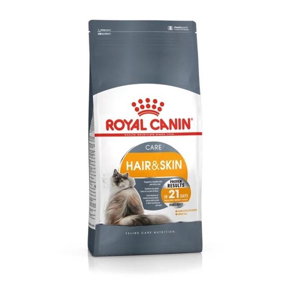 Royal Canin Hair Skin Hassas Tüylü Kediler İçin Mama 2 Kg ürün görseli
