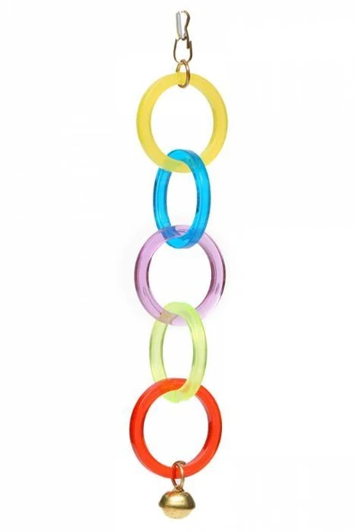 Kardelen Yassı Olimpik Halka Kuş Oyuncağı ürün görseli 1