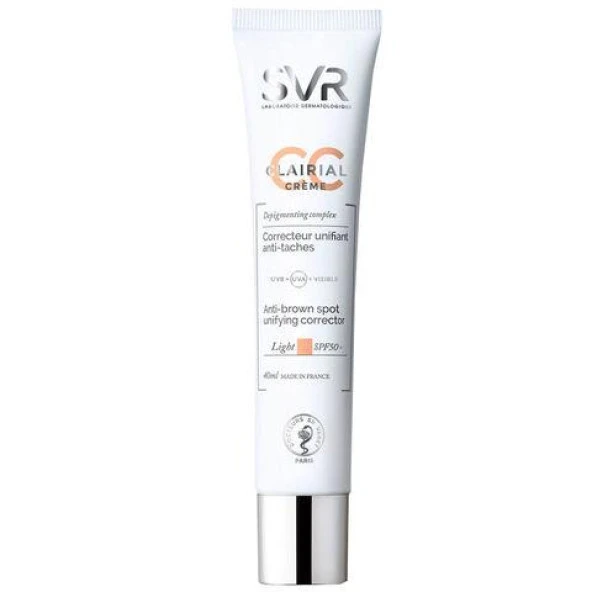 SVR Clairial CC Cream Light SPF50+ 40 ml