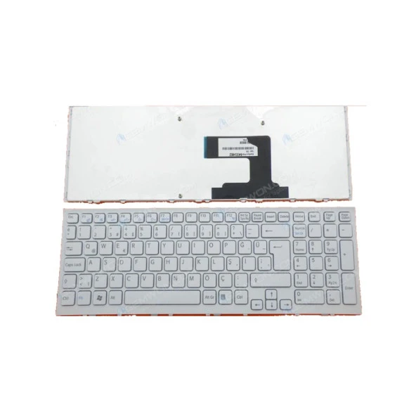 Sony PCG-71811M PCG-71811W Notebook Klavyesi (Beyaz TR)