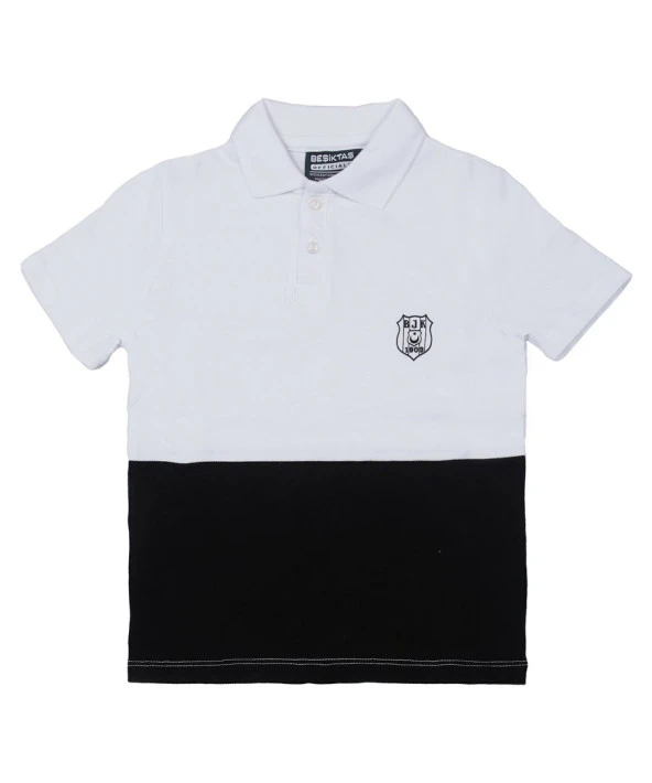 Beşiktaş Orijinal Polo Yaka Çocuk T-shirt - 3