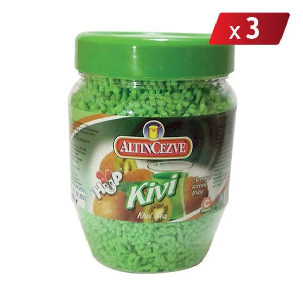 Altıncezve Granül Kivi Aromalı İçecek Tozu 300 Gr - 3LÜ PAEKT