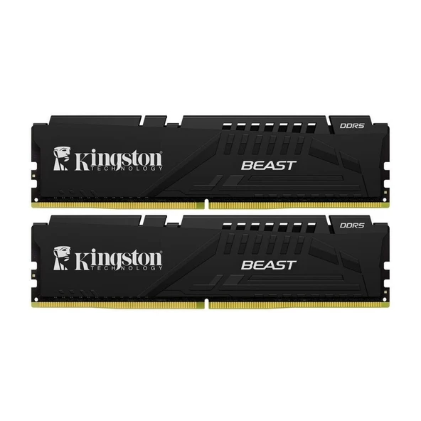 32GB DDR5 5200 Mhz CL36 DIMM KF552C36BBEK2-32TR KINGSTON BEAST SOĞUTUCULU - 2