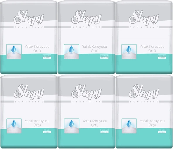 Sleepy Hasta Yatak Koruyucu 60*90CM 180 Adet (6PK*30) ürün görseli