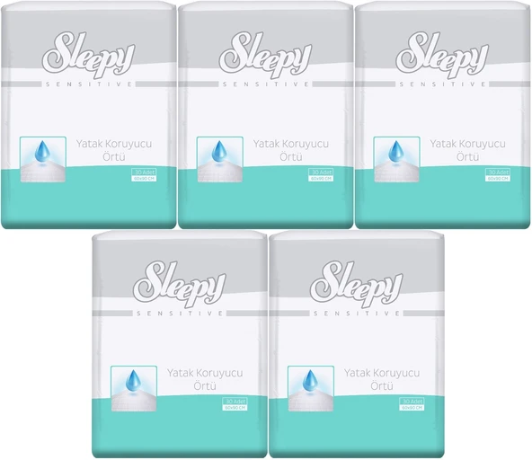 Sleepy Hasta Yatak Koruyucu 60*90CM 150 Adet (5PK*30) ürün görseli