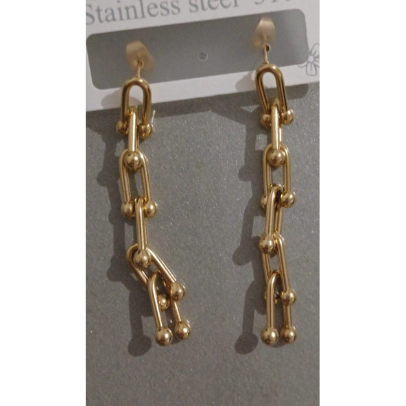 Tiffany Çelik Küpe - 2