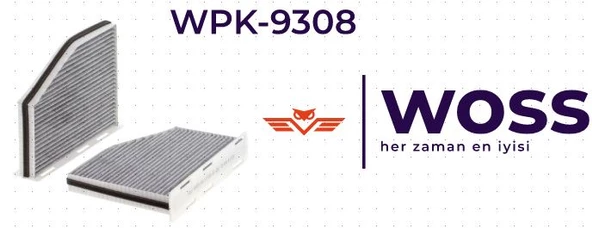 POLEN FILTRESI VW CADDY III-JETTA III-PASSAT-TOURAN-GOLF V 1.4-16FSI-1.4TSI-1.6TDI (KARBONLU)