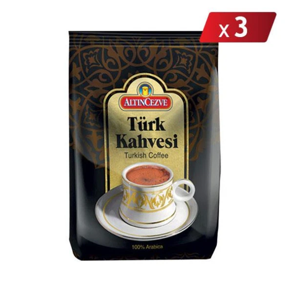 Türk Kahvesi 500 Gr - 3LÜ PAKET ürün görseli 1
