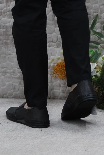 Polaris 107240 Anatomik 5 Nokta Hafif Rahat Hakiki Deri Erkek Ayakkabı - Resim 4