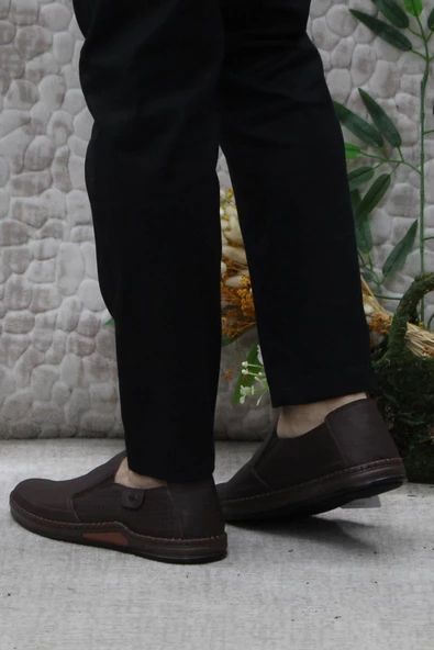 Polaris 107240 Anatomik 5 Nokta Hafif Rahat Hakiki Deri Erkek Ayakkabı - Resim 9