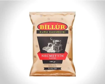 Billur Kuru Kahvecisi Necmettin Dibek Kahvesi 12 x 100 G