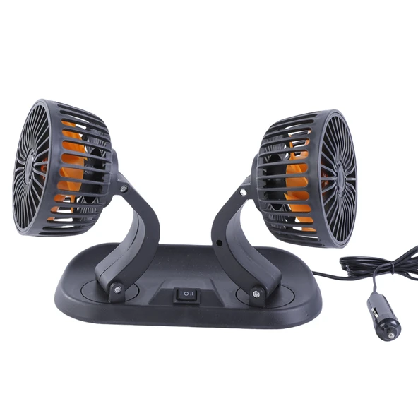 Çift Başlıklı Space 5 İnç Araç Fanı 24V / HAFA30 - Resim 4