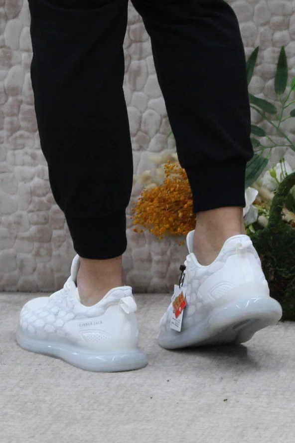 Hammer jack 24130 Beyaz Rahat Orijinal Ürün Air Taban Erkek Spor Ayakkabı - 4