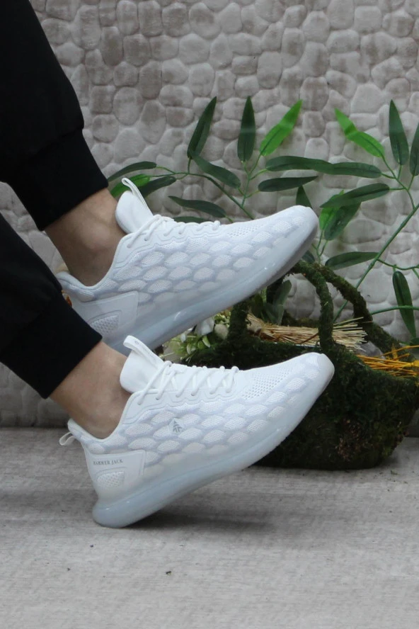 Hammer jack 24130 Beyaz Rahat Orijinal Ürün Air Taban Erkek Spor Ayakkabı - 5