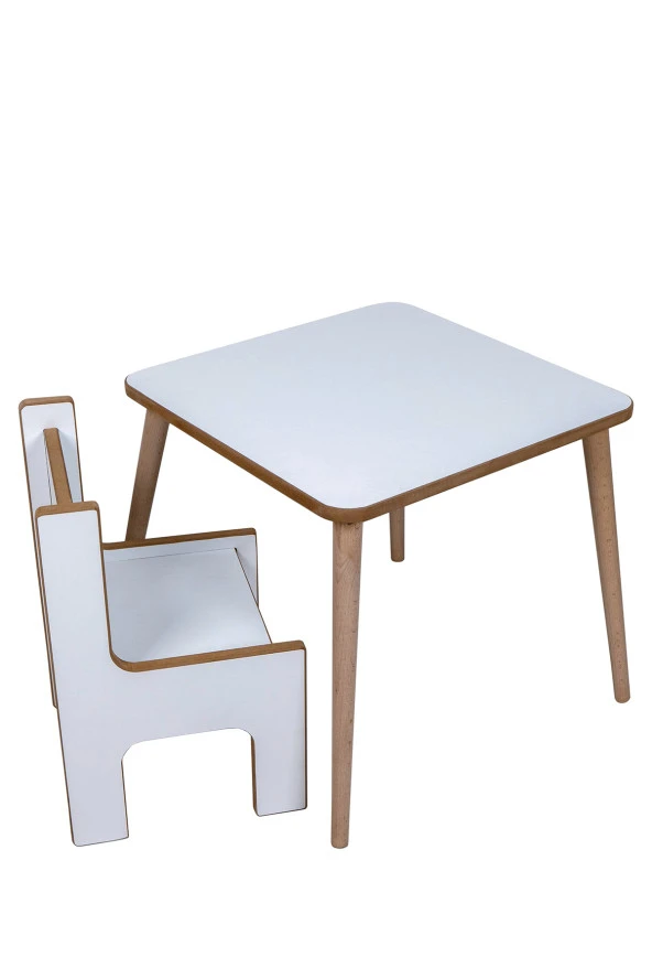 Çocuk Oyun, Aktivite ve Etkinlik Masası, 49x49cm 18mm 1.Sınıf MDF - 2