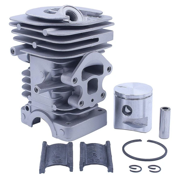 Husqvarna 120 Mark-II Silindir Piston Seti 39 mm - Resim 2