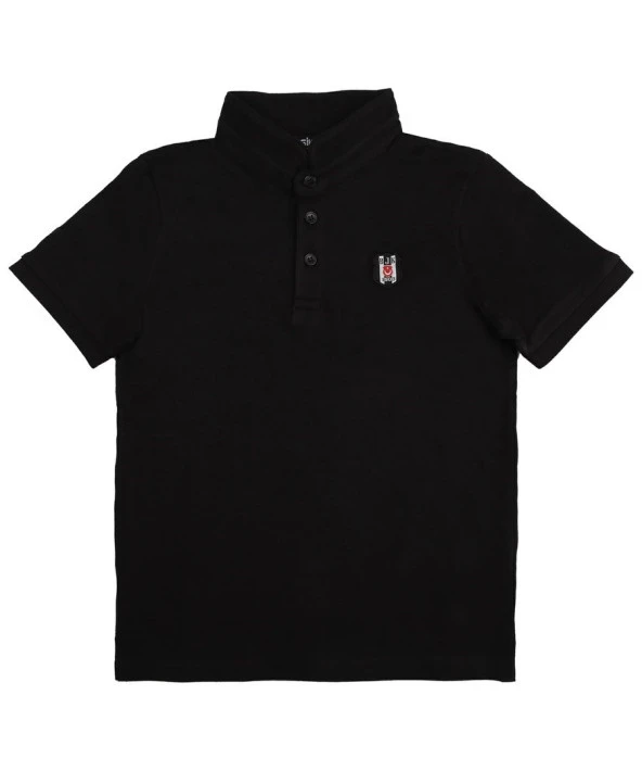 Beşiktaş Orijinal Polo Yaka Çocuk T-shirt Hediyelik Ahşap Kutulu - 5