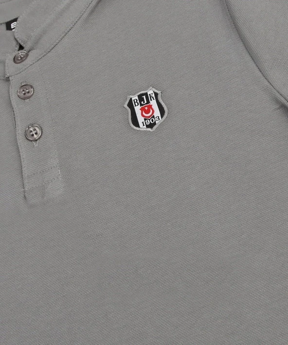 Beşiktaş Orijinal Polo Yaka Çocuk T-shirt + Bileklik Set Hediyelik Ahşap Kutulu - 6