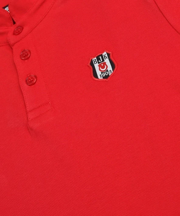 Beşiktaş Orijinal Polo Yaka Çocuk T-shirt + Bileklik Set Hediyelik Ahşap Kutulu - 9