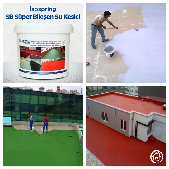 Isospring SB Süper Bileşen Su Kesici, 5 Kg - Kırmızı - 3