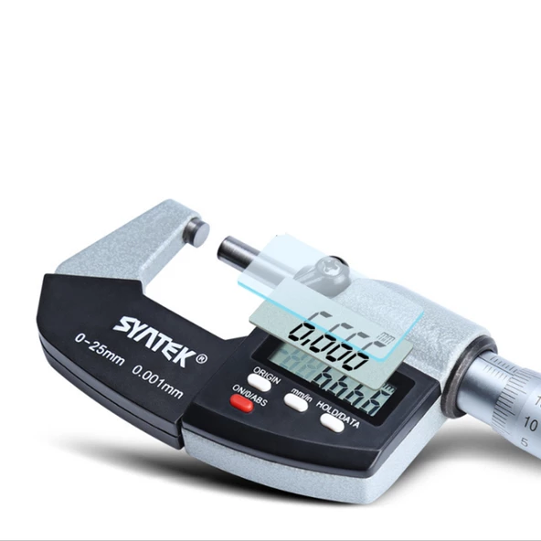 SYNTEK Dijital Mikrometre 0-25mm 0.001mm - 2
