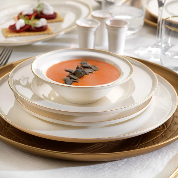 Schafer Mandy Yemek Takımı 56 Parça-Gold - 2
