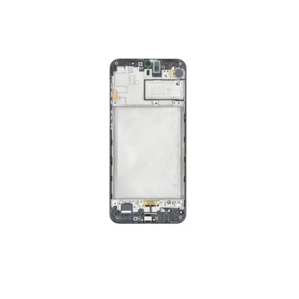 Samsung Galaxy M30S M307F İle Uyumlu Orta Kasa Ekran Çıtası Siyah