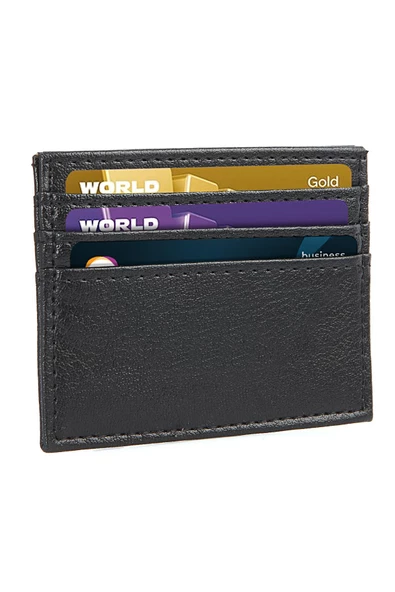 Vegan Deri Siyah El Çantası ve Klasik Cüzdan & Kartlık Parfümlü Hediye Seti  Siyah - Resim 7