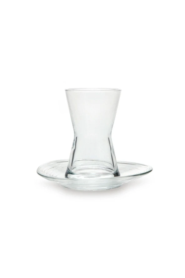 Lav derin çay bardağı seti takımı çay tabağı + çay bardağı 12 parça çay seti - Resim 3